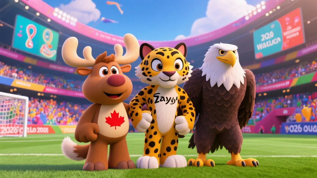揭秘2026世界杯吉祥物：Maple、Zayu与Clutch背后的文化密码与狂欢寓意